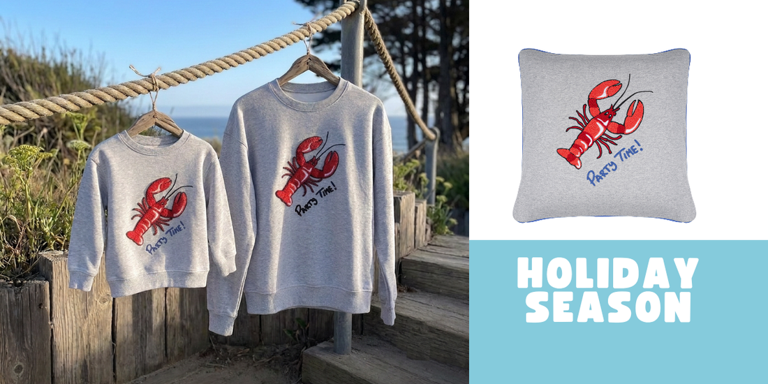 Lobster Season: Mini-Me Sweatshirts for Long Summer Days