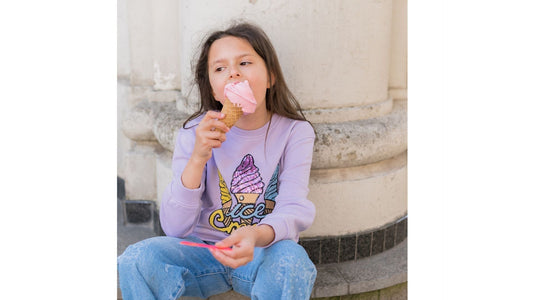 ICE CREAM – Discover our favorite Ice cream Spots with Kids in Berlin & Munich and our matching  Ice Cream Sweathsirt for Summer
