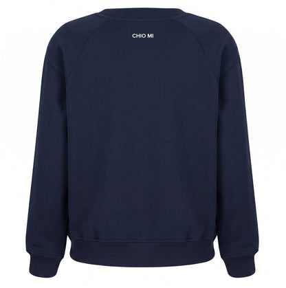 Kids SWEATSHIRT PRETZEL Navy Blue