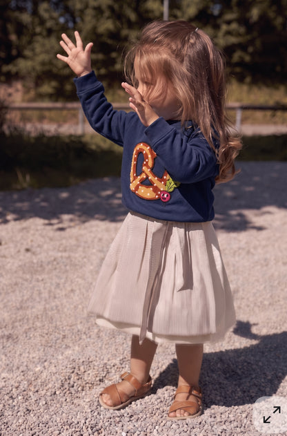 Kids SWEATSHIRT PRETZEL Navy Blue