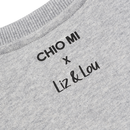 ADULTS SWEATSHIRT LOBSTER Grey Melange