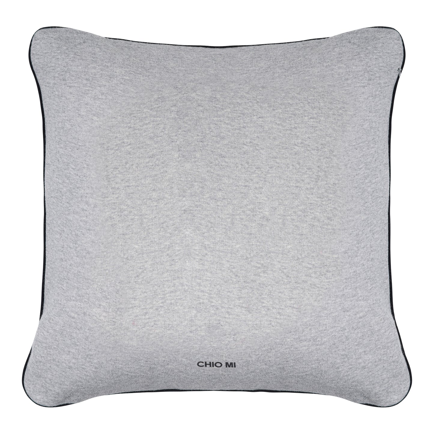 PILLOW CASE LION Grey Melange