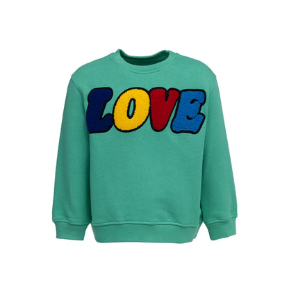CHIO MI Premium Sweatshirt mit der ikonischen LOVE Signature Stickerei – Ein Symbol für Liebe und familiären Zusammenhalt – Inspired by Philadelphia – Kids & Adult Love Embroidery – Sweat haut de gamme avec broderie LOVE – Un symbole d'amour et de famille.