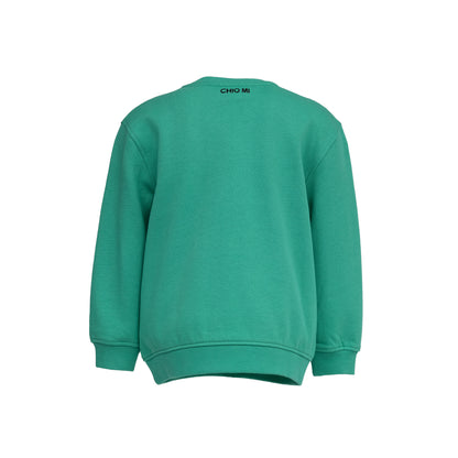 KIDS SWEATSHIRT BANANA Jungle Grün